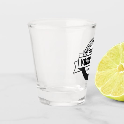 Laden Sie Ihr Logo hoch Schnapsglas (Links)