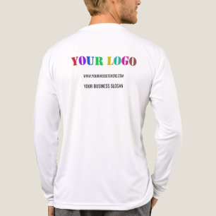 Laden Sie Ihr Logo-Text-Info gebrandetes Tri-Blend Shirt