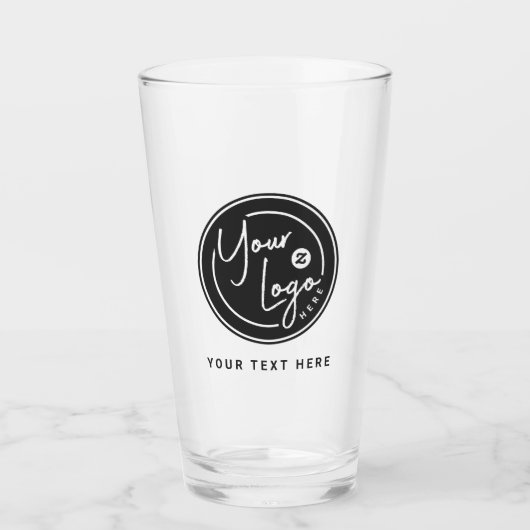 Laden Sie Ihr Markenlogo hoch Glas (Vorderseite)