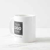 Laden Sie Ihr Markenlogo hoch Kaffeetasse (Vorderseite Links)