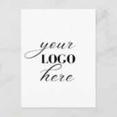 Laden Sie Ihre eigene Design Custom Business Postk Postkarte (Vorderseite)