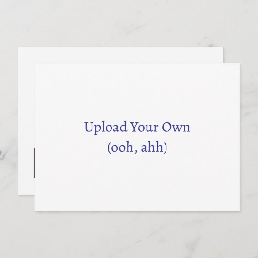 Laden Sie Ihre eigene, individuelle Einladung oder (Vorne/Hinten)