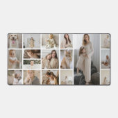 Laden Sie Ihre eigenen 17 Fotos Personalisiert hoc Schreibtischunterlage (Vorderseite)