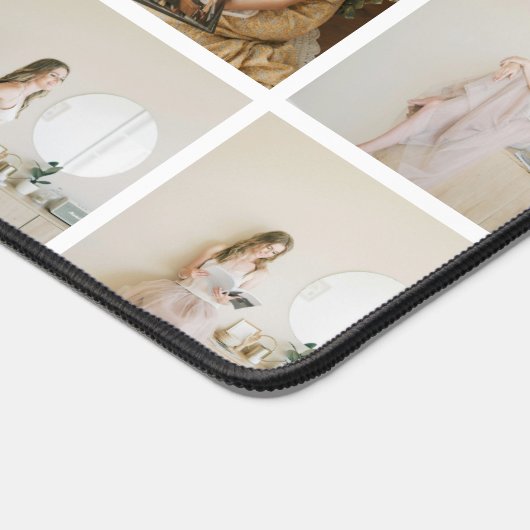 Laden Sie Ihre eigenen 18 Fotos Personalisiert hoc Schreibtischunterlage (Ecke)
