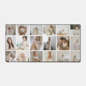 Laden Sie Ihre eigenen 18 Fotos Personalisiert hoc Schreibtischunterlage (Vorderseite)