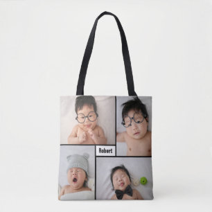Laden Sie Ihre Foto-Totasche hoch Tasche