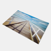 Laden Sie Ihre Foto-Türmatte hoch Fußmatte (Schrägansicht)