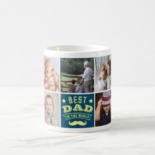 Laden Sie Ihre Foto World Best Papa Kaffee-Tasse h Kaffeetasse