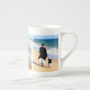Laden Sie Ihre Fotocollage China-Tasse Geschenk Te Porzellantasse