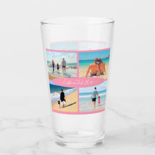 Laden Sie Ihre Fotocollage Glas mit individuellem
