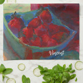 Laden Sie Ihre Kunstwerke hoch | Benutzerdefiniert Geschirrtuch (Gefaltet)