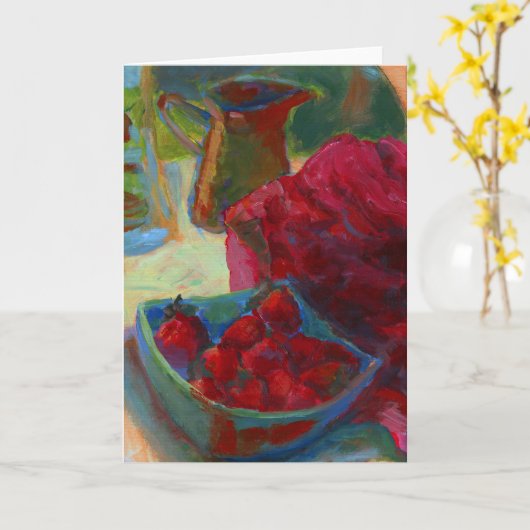 Laden Sie Ihre Kunstwerke hoch | Benutzerdefiniert Karte (Gelbe Blume)