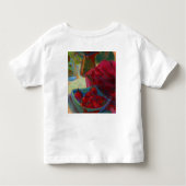 Laden Sie Ihre Kunstwerke hoch | Benutzerdefiniert Kleinkind T-shirt (Rückseite)