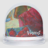 Laden Sie Ihre Kunstwerke hoch | Benutzerdefiniert Schneekugeln (Vorderseite)