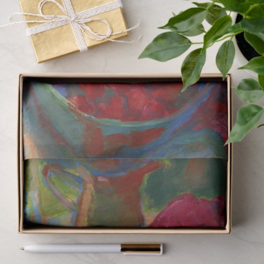 Laden Sie Ihre Kunstwerke hoch | Benutzerdefiniert Seidenpapier (Geschenk)