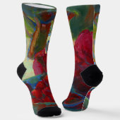 Laden Sie Ihre Kunstwerke hoch | Benutzerdefiniert Socken (Gewinkelt)