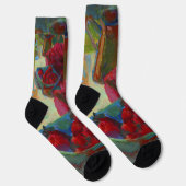 Laden Sie Ihre Kunstwerke hoch | Benutzerdefiniert Socken (Rechts)