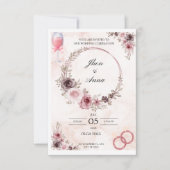 Laden Sie Ihre Liebsten zu Ihrer Hochzeit ein Einladung (Vorderseite)