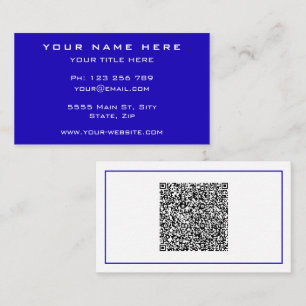 Laden Sie Ihre QR-Code-Geschäftskarten hoch. Fügen Visitenkarte