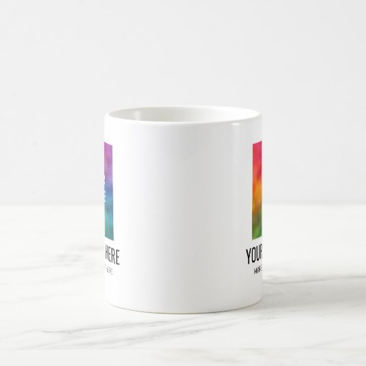 Laden Sie Ihren eigenen Foto oder Logo-Add-Text on Kaffeetasse (Mittel)
