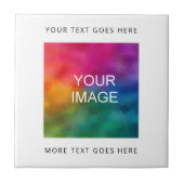 Laden Sie Ihren eigenen Logo- oder Foto-Bildhinwei Fliese (Vorderseite)