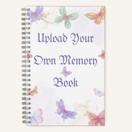 Laden Sie Ihren eigenen Memory Spiral 5.5" x 8.5" Notizblock