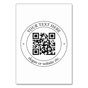 Laden Sie Ihren eigenen QR-Code und anpassbaren Te Tischnummer