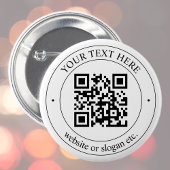 Laden Sie Ihren eigenen QR-Code und Ihren anpassba Button