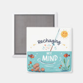 Laden Sie Ihren Geist auf Magnet (Vorderseite/Rückseite)