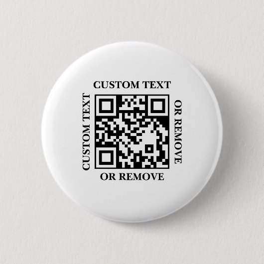 Laden Sie Ihren QR-Code auf einfache Website hoch  Button (Vorderseite)