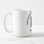 Laden Sie Ihren QR-Code hoch, fügen Sie benutzerde Kaffeetasse (Links)