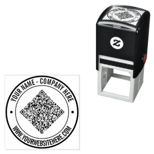 Laden Sie Ihren QR-Code hoch und fügen Sie benutze Permastempel
