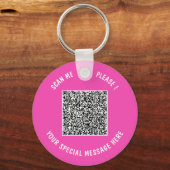 Laden Sie Ihren QR-Code-Schlüsselanhänger mit indi Schlüsselanhänger (Rückseite)