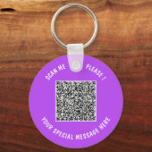 Laden Sie Ihren QR-Code-Schlüsselanhänger mit indi Schlüsselanhänger (Vorderseite)