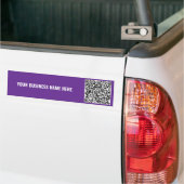 Laden Sie Ihren QR-Code-Text-Geschäfts-Aufkleber h Autoaufkleber (Auf Lkw)
