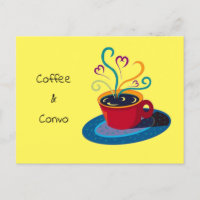 Laden Sie Kaffee u. Convo klatch informeller