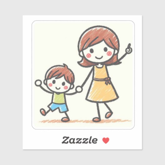 Laden Sie Kidds Personalisiertes Geschenk für Elte Aufkleber (Blatt)