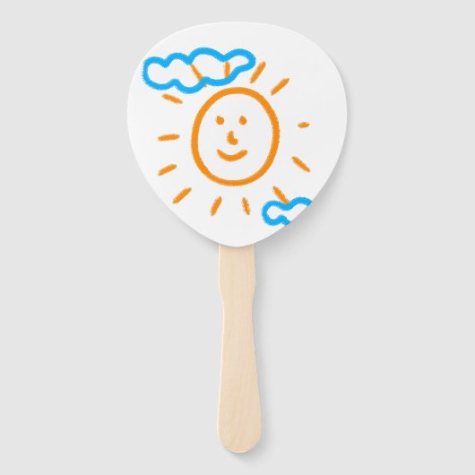 Laden Sie Kinder hoch, in denen Kids-Artwork Gezei Fächer (Vorderseite)