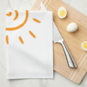 Laden Sie Kinder hoch, in denen Kids-Artwork Gezei Geschirrtuch (Viertel Falte)