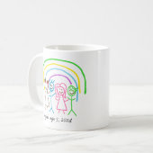 Laden Sie Kinder hoch, in denen Kids-Artwork Gezei Kaffeetasse (Vorderseite Links)