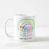 Laden Sie Kinder hoch, in denen Kids-Artwork Gezei Kaffeetasse (Links)