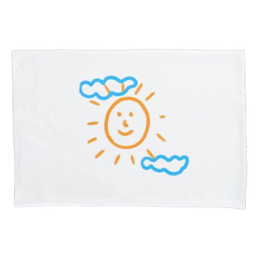 Laden Sie Kinder hoch, in denen Kids-Artwork Gezei Kissenbezug (Vorderseite)