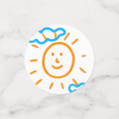 Laden Sie Kinder hoch, in denen Kids-Artwork Gezei Konfetti (Klein Vorderseite)