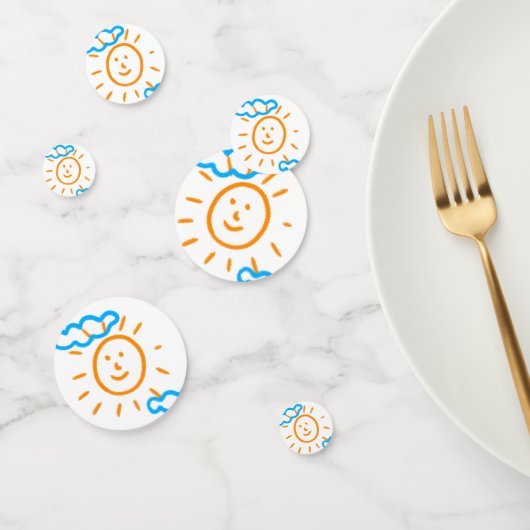 Laden Sie Kinder hoch, in denen Kids-Artwork Gezei Konfetti (Gruppe)