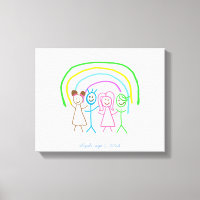 Laden Sie Kinder hoch, in denen Kids-Artwork Gezei