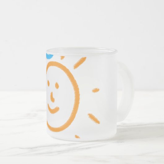 Laden Sie Kinder hoch, in denen Kids-Artwork Gezei Mattglastasse (VorderseiteRechts)