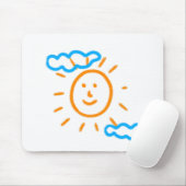 Laden Sie Kinder hoch, in denen Kids-Artwork Gezei Mousepad (Mit Mouse)