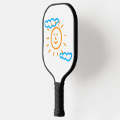 Laden Sie Kinder hoch, in denen Kids-Artwork Gezei Pickleball Schläger (Links)