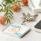 Laden Sie Kinder hoch, in denen Kids-Artwork Gezei Schlüsselanhänger (Seite)