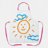 Laden Sie Kinder hoch, in denen Kids-Artwork Gezei Schürze (Vorderseite)